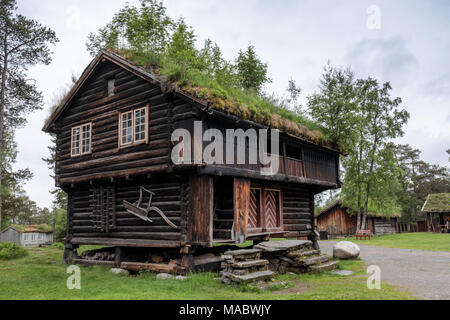 Le Romsdal Museum est un musée dans le district de Romsdal comté de Møre og Romsdal (Norvège). Banque D'Images