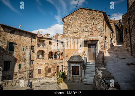 Campiglia Marittima, province de Livourne dans la région Toscane, situé à environ 100 kilomètres de Florence Banque D'Images