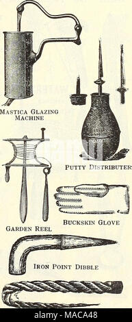 . Dreer's Liste des prix de gros : des graines de fleurs pour le fleuriste plantes pour les fleuristes, les ampoules pour les fleuristes, engrais, fongicides, insecticides, met en œuvre, etc . Le raphia [" POUR ENVOYER CATALOGUE DES OUTILS, accessoires et fournitures Banque D'Images