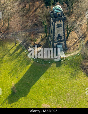 Sur la tour Bismarck Bismarckstraße, qui doit être remis en état, bientôt à Mülheim an der Ruhr en Rhénanie du Nord-Westphalie. Mülheim an der Ruhr, Ruhr, N Banque D'Images