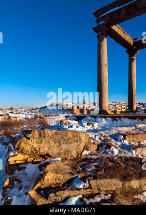 Mirador de los cuatro postes. Ávila. Castilla León. España Banque D'Images