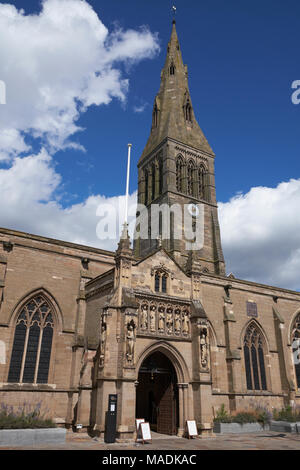 L'église cathédrale de St Martin, Leicester, Leicestershire, UK. Banque D'Images