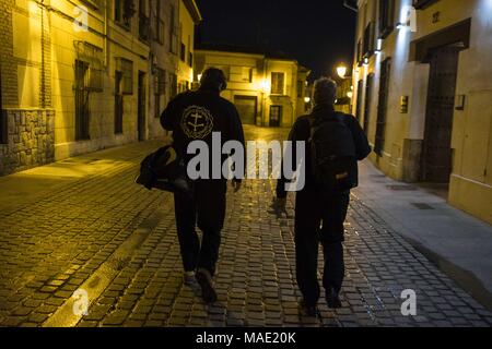 Alcala de Henares, Madrid, Espagne. Mar 31, 2018. Du lundi 26 mars au dimanche 1 avril, c'est célébré la Pâques à Alcala de Henares, ville du patrimoine mondial. Credit : Nacho Guadano/ZUMA/Alamy Fil Live News Banque D'Images