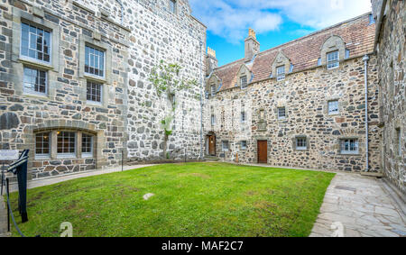 Duart Castle, île de Mull, en Ecosse. Banque D'Images