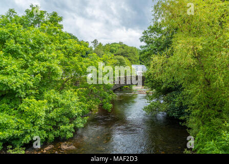 Vue idyllique sur l'île de Mull près de Salen, Ecosse. Banque D'Images