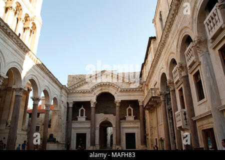 L'Dioclitian à Split, Dalmatie, Croatie, Europe Banque D'Images