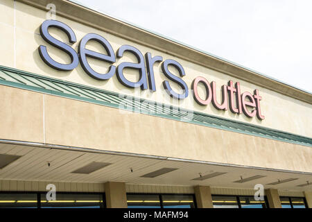 Sears outlet store à Modesto Californie Comté d'USA Banque D'Images