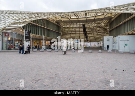 France, Paris - 1 Avril 2018 : Forum des halles Banque D'Images