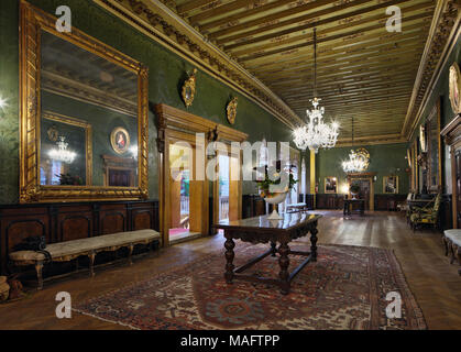 Intérieur de la partie ancienne de l'Hotel Danieli Banque D'Images