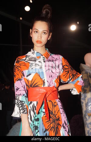 Shanghai, Shanghai, Chine. 30Th Mar, 2018. Shanghai, Chine 30 mars 2018 : modèle japonais Kiko Mizuhara à Shanghai Fashion Week. Crédit : SIPA Asie/ZUMA/Alamy Fil Live News Banque D'Images