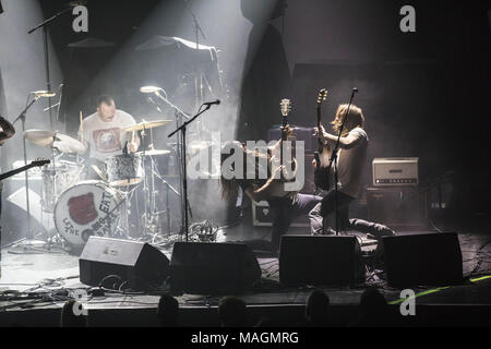 31 mars 2018 - rock band à Nashville de la diarrhée à la planète Regency Ballroom de San Francisco, en Californie. Credit : Greg Chow/ZUMA/Alamy Fil Live News Banque D'Images