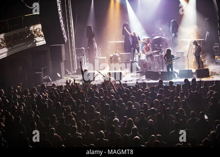 31 mars 2018 - rock band à Nashville de la diarrhée à la planète Regency Ballroom de San Francisco, en Californie. Credit : Greg Chow/ZUMA/Alamy Fil Live News Banque D'Images