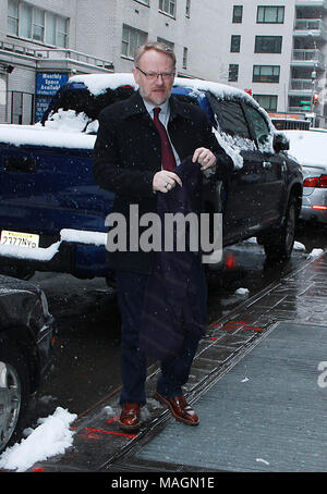 NEW YORK, NY Le 02 avril 2018 : Jared Harris Bonne journée à New York pour parler de la nouvelle série la terreur à New York. 02 avril, 2018 RW/MediaPunch:Crédit Banque D'Images