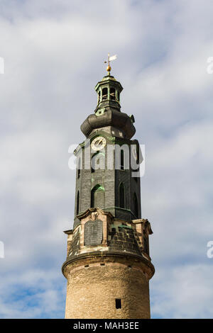 Historische Altstadt von Weimar en Thüringen Banque D'Images