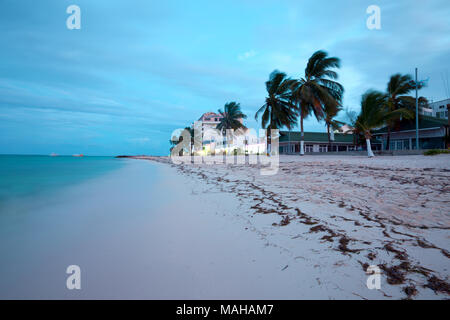 Plage principale à l'île de San Andrés, Colombie, Amérique du Sud Banque D'Images