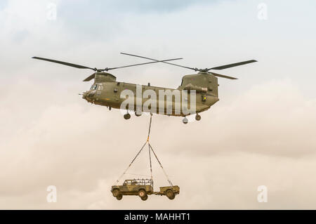 Chinook de la RAF Banque D'Images