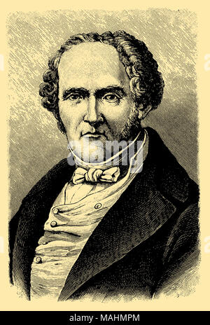 Charles Fourier (1772-1837), Banque D'Images