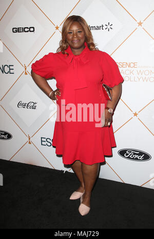 11e Essence Black Women In Hollywood Awards Gala à l'hôtel Beverly Wilshire Four Seasons Hotel de Beverly Hills, en Californie. En vedette : Retta Où : Los Angeles, California, United States Quand : 01 mars 2018 Credit : FayesVision/WENN.com Banque D'Images