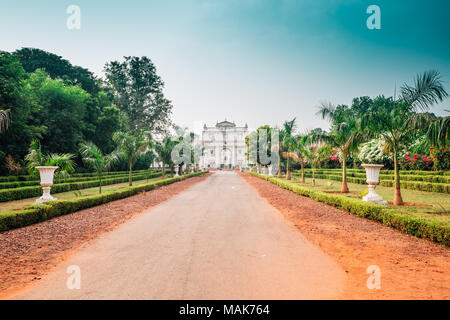 L'architecture historique Palais Jai Vilas de Gwalior, Inde Banque D'Images