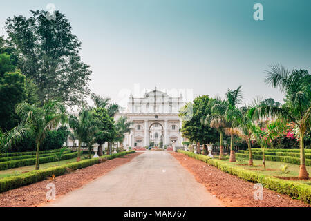 L'architecture historique Palais Jai Vilas de Gwalior, Inde Banque D'Images