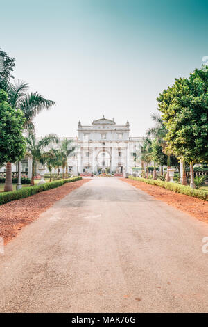 L'architecture historique Palais Jai Vilas de Gwalior, Inde Banque D'Images