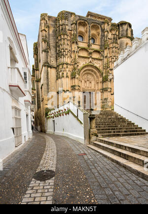 Santa Maria à Arcos de la Frontera, près de Cadix Espagne Banque D'Images