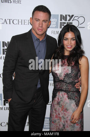 ***PHOTO*** Channing Tatum et Jenna Dewan Tatum Split Après presque 9 ans de Mariage 10 Octobre 2014 : Channing Tatum, Jenna Dewan Tatum au 2014NYFF présente le Sony Pictures Classics de Foxcatcher de dépistage à l'Alice Tully Hall à New York. Credit:RW/MediaPunch Banque D'Images