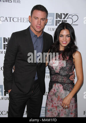 ***PHOTO*** Channing Tatum et Jenna Dewan Tatum Split Après presque 9 ans de Mariage 10 Octobre 2014 : Channing Tatum, Jenna Dewan Tatum au 2014NYFF présente le Sony Pictures Classics de Foxcatcher de dépistage à l'Alice Tully Hall à New York. Credit:RW/MediaPunch Banque D'Images