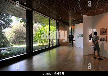 Exposition de photographie à la Fundação Calouste Gulbenkian, Lisbonne. Portugal Banque D'Images