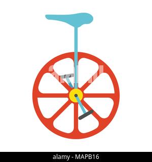 L'icône de monocycle. Vintage Vector illustration. Illustration de Vecteur