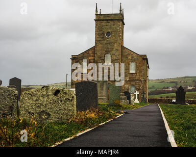 L'église Sainte Brigitte de Moresby, Whitehaven, Cumbria, Angleterre Banque D'Images