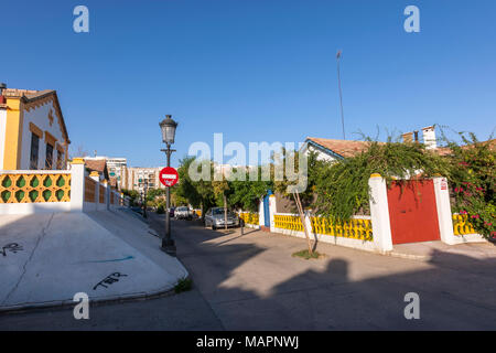 Barrio Obrero, Barrio Reina Victoria, Huelva, Andalousie, Espagne Banque D'Images