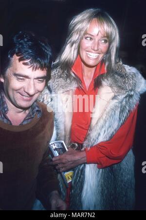 Dudley Moore Susan Anton 1982 Photo de John Barrett/PHOTOlink.net Banque D'Images