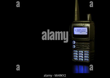 Poche radio à deux voies Banque D'Images