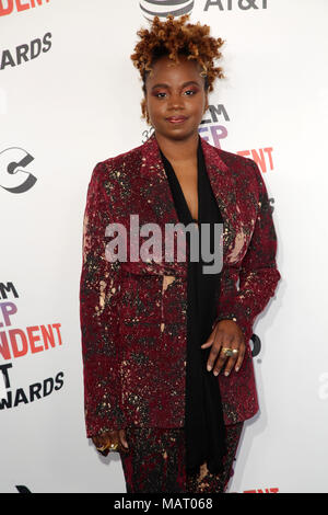 Assister à des célébrités 2018 Film Independent Spirit Awards - Arrivals comprend : Dee Rees Où : Los Angeles, California, United States Quand : 03 mars 2018 Credit : Brian à/WENN.com Banque D'Images