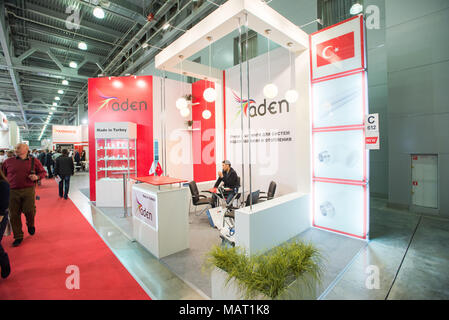 Aqua-Therm Moscow 2014 Exposition, 05-02-2014, Moscou, Russie Banque D'Images