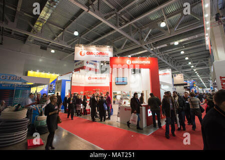 Aqua-Therm Moscow 2014 Exposition, 05-02-2014, Moscou, Russie Banque D'Images