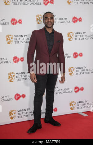 Londres, Royaume-Uni - 04 avril 2018 Ore Oduba assister à la Vierge PLAT BAFTA Nominations TV Conférence de presse, Londres, Royaume-Uni - 04 avril 2018 à BAFTA, Piccadilly, Londres, Royaume-Uni. Credit : Voir Li/Alamy Live News Banque D'Images