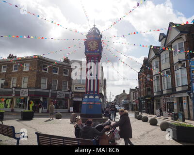 Sheerness, Kent, UK. 4 avril, 2018. Météo France : une journée ensoleillée et chaude de Sheerness. Credit : James Bell/Alamy Live News Banque D'Images