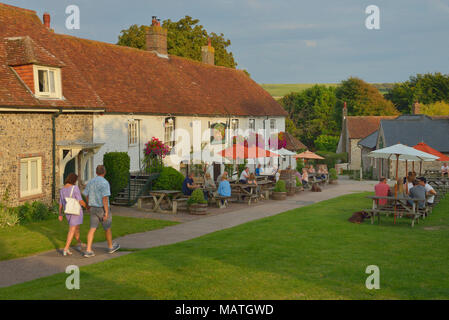 Tiger Inn, East Dean, Sussex, Angleterre, Royaume-Uni Banque D'Images