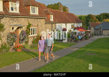 Tiger Inn, East Dean, Sussex, Angleterre, Royaume-Uni Banque D'Images