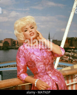 JAYNE MANSFIELD (1933-1967) Actrice américaine de 1961 Banque D'Images