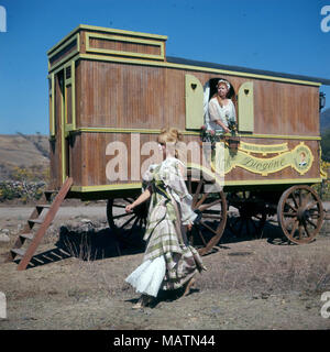 BRIGITTE BARDOT actrice du film français sur l'ensemble de Viva Maria ! Au Mexique en 1965 Banque D'Images