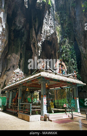 Alamelu temple hindou Batu Caves Kuala Lumpur, en Malaisie Banque D'Images