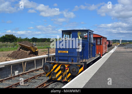 Locomotive Diesel 615 Barclay PNE Banque D'Images