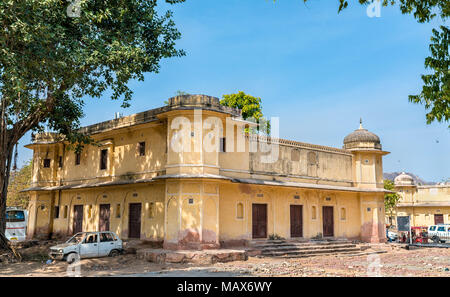 Maison de la vieille ville de Jaipur, Inde Banque D'Images