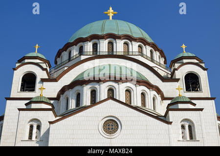 Eglise de Saint Sava, Belgrade, Serbie Banque D'Images