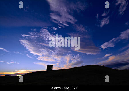 Sur la colline du Temple Kenmuir Howwood Ecosse Banque D'Images