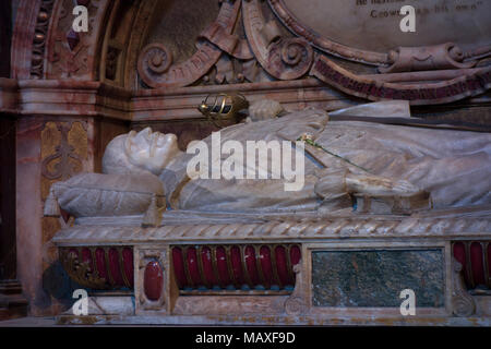 Mémorial à Archibald Campbell, 1er marquis d'Argyll (1607-1661), la cathédrale St Giles, Édimbourg, Écosse Banque D'Images