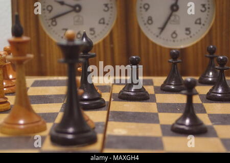 Jeu d’échecs Banque D'Images